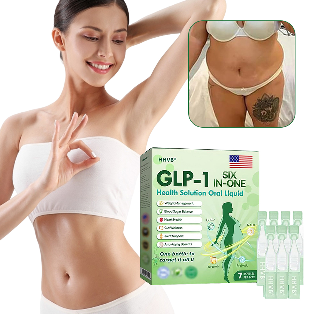 Herbal Weight - GLP-1 6 in 1 スリミング経口液は、腸の消化を促進し、肌を引き締め、体型を整えるケアを提供する天然ハーブボディセラム液です。
