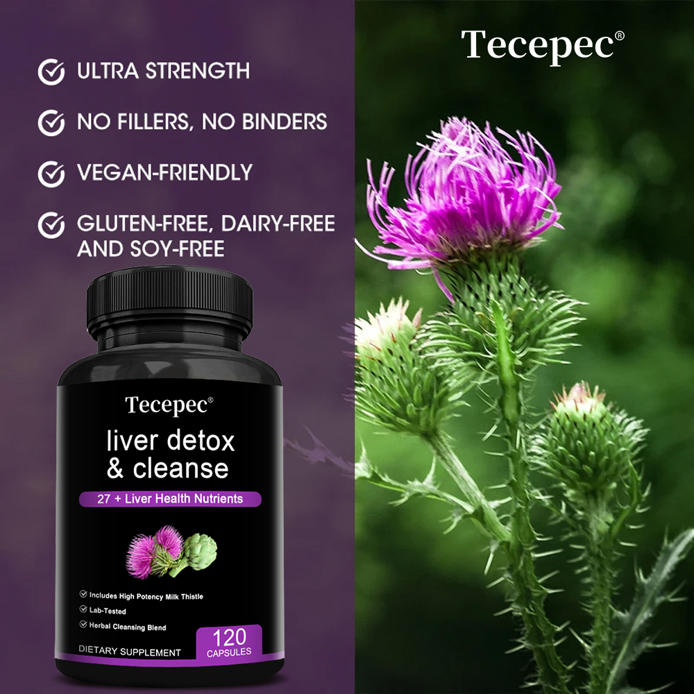 肝臓サポートサプリメントカプセル（ミルクシスル、タンポポ、タ - Herbal Wellness Water のレビューと価格
